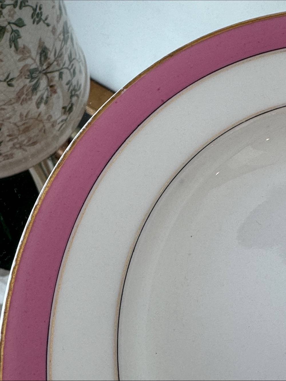 V. Etienne Paris Monogram M Bowl - 8.75” - Picture 6 of 8